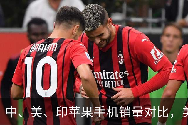 中、美、印苹果手机销量对比，美国5300万部，印度1400万，中国呢